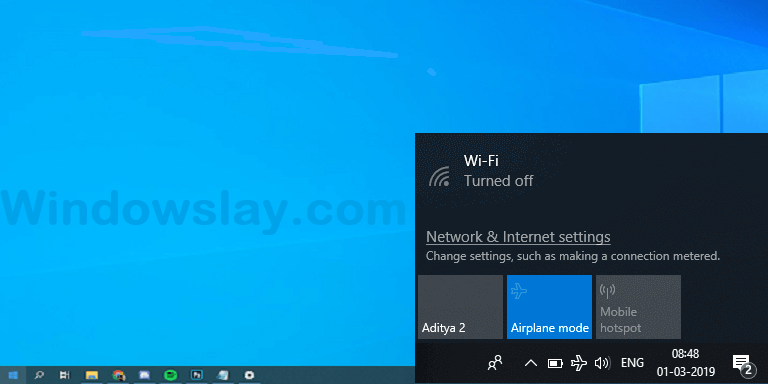 Fix Windows 10 Airplane Mode Stuck [2021] - Windowslay