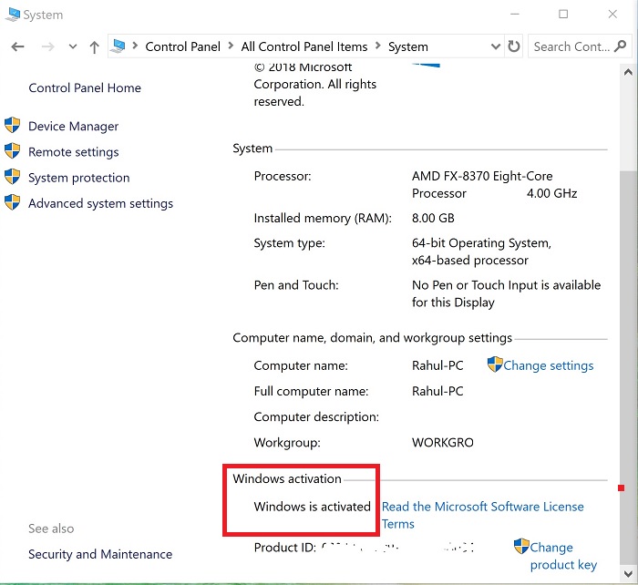 how to active windows 10 activation key cmd
