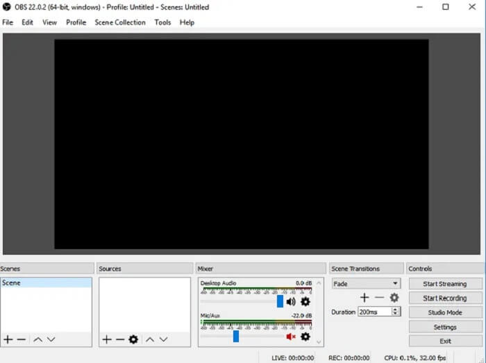 obs studio download 32 bit