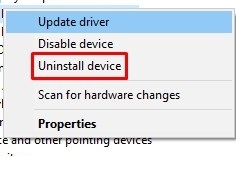 Uninstall device