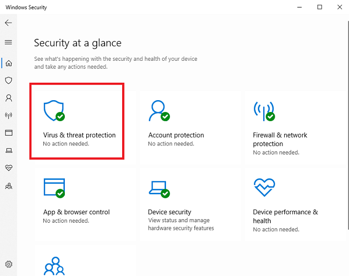 reinstalling windows defender